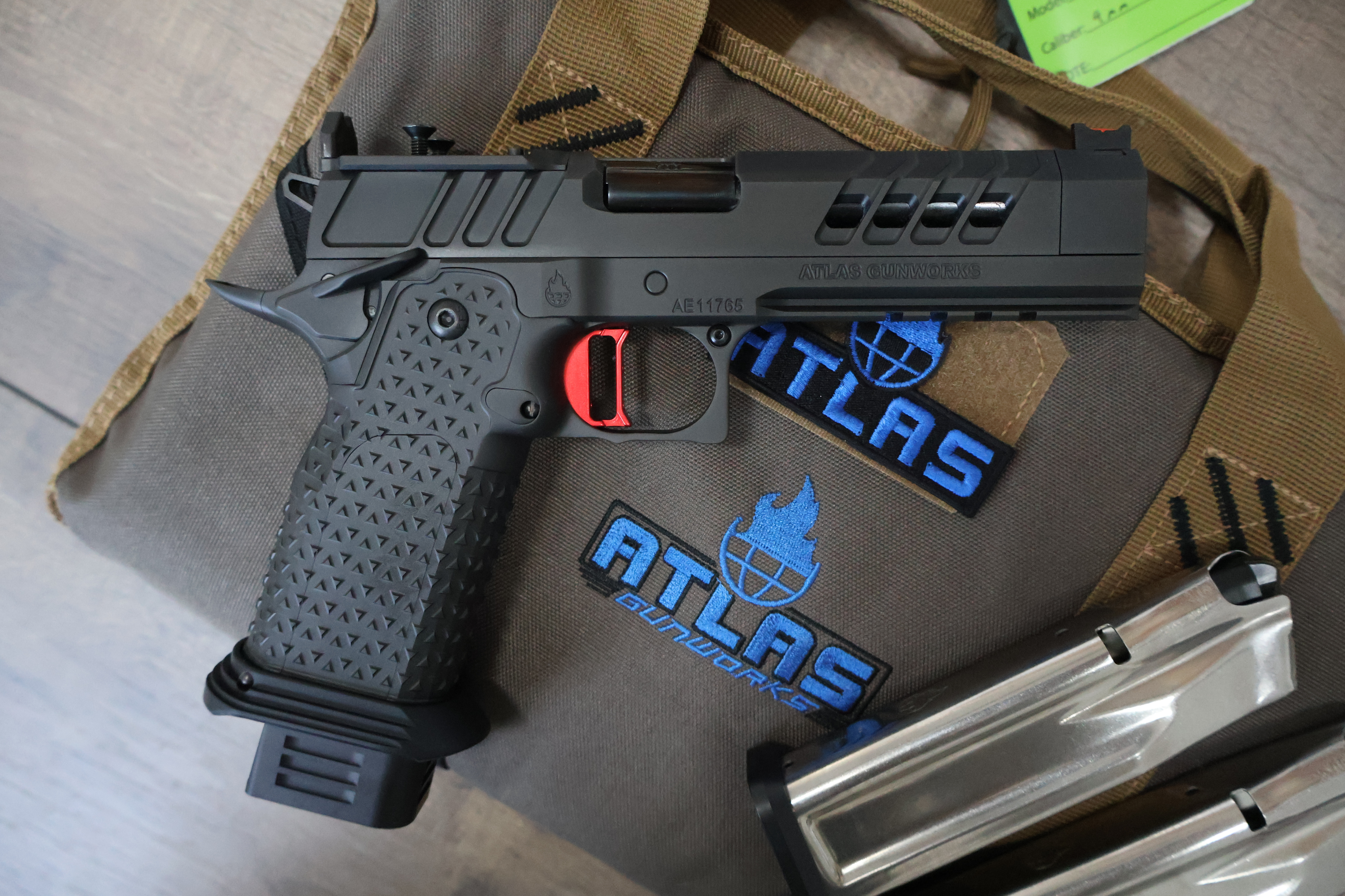 ATLAS ARTEMIS RDS V2 HC1911 FLAT MEDIUM RED SUB 2LB TRIGGER 4.6