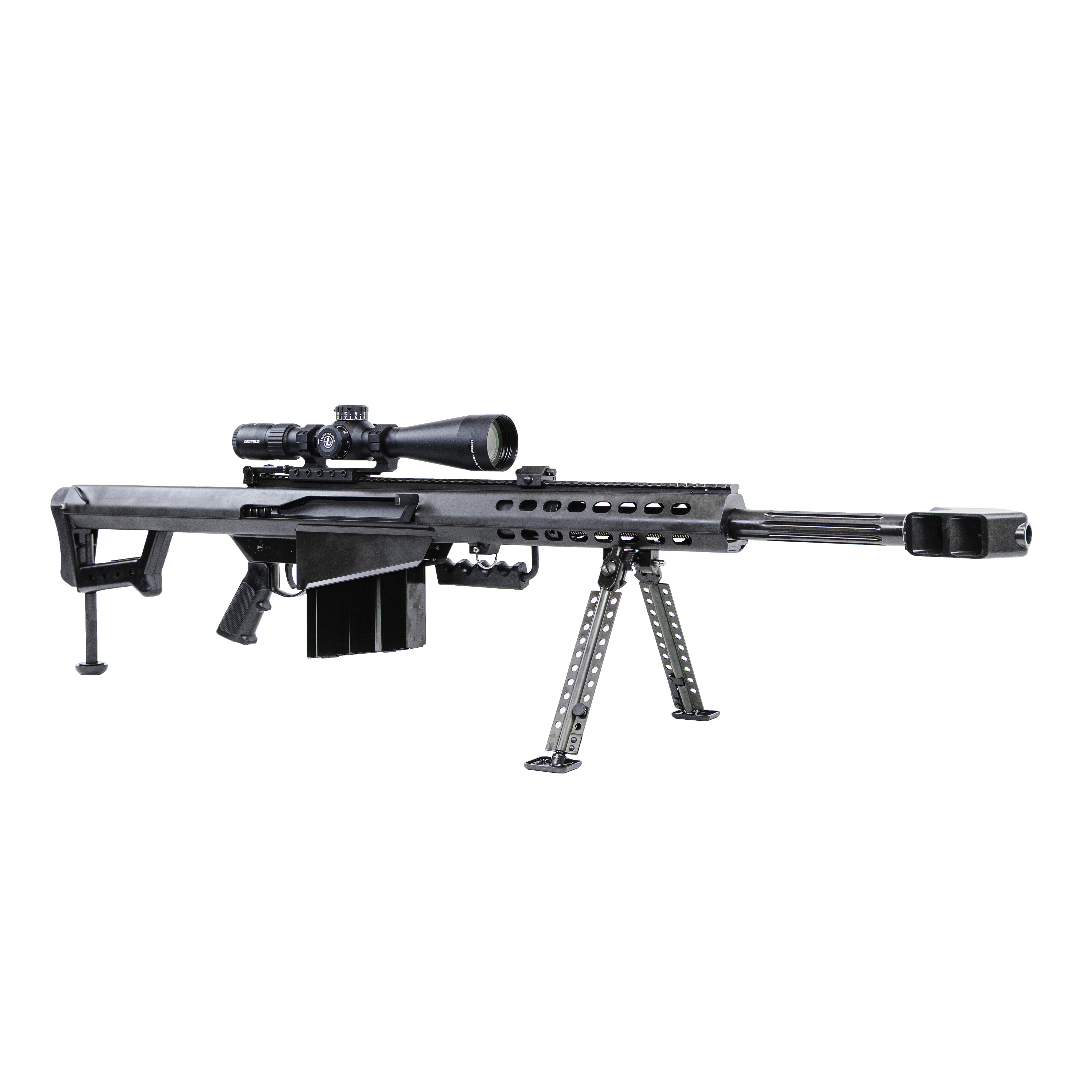 BARRETT M82A1 82A1 PACKAGE BLACK FINISH IRON SIGHTS FLUTED 20" BBL .50 BMG-img-1