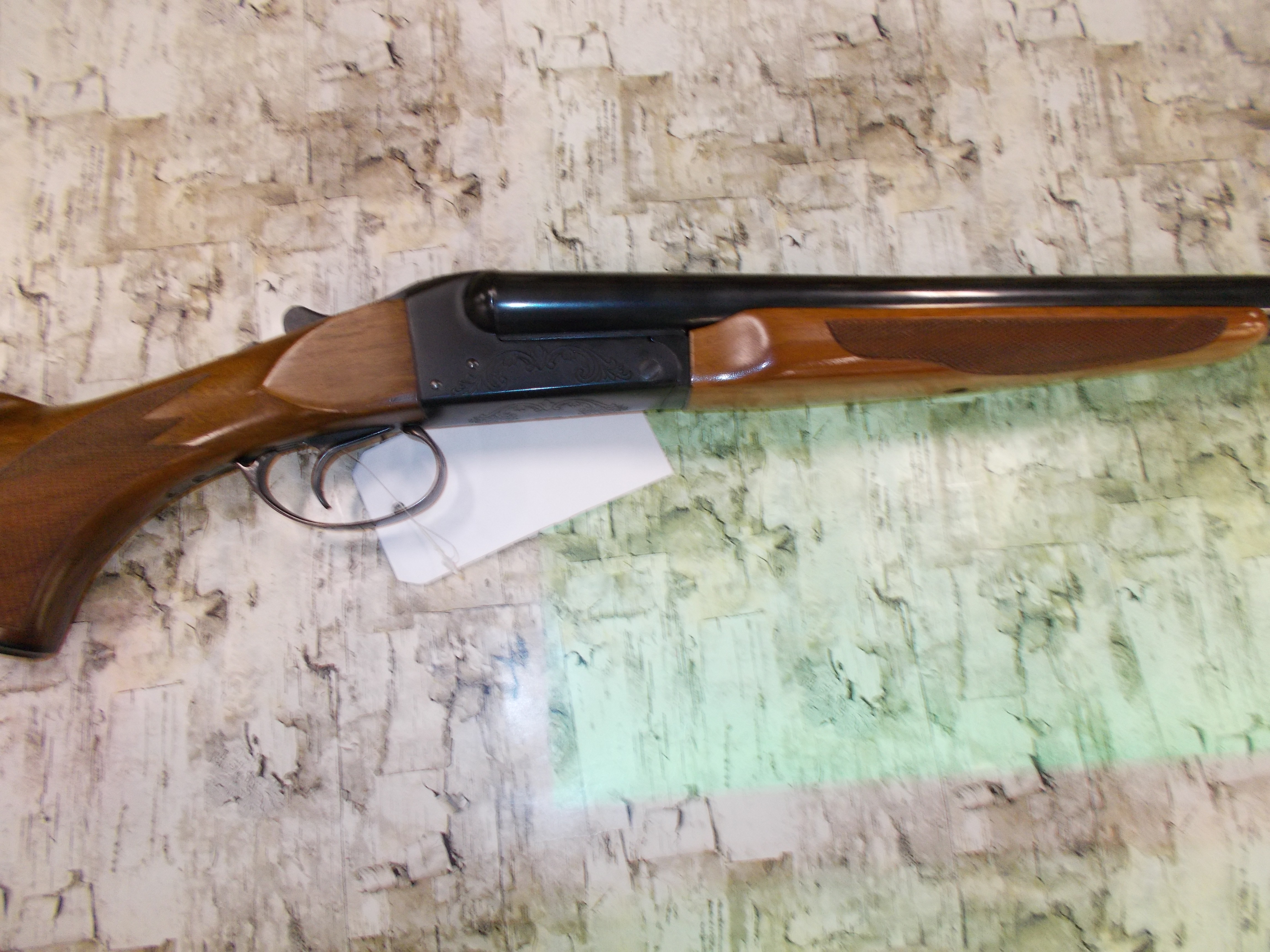 SAVAGE ARMS MODEL FOX BSE DELUXE FIELD SXS BLUED FINISH WALNUT STOCK KICKEE-img-0