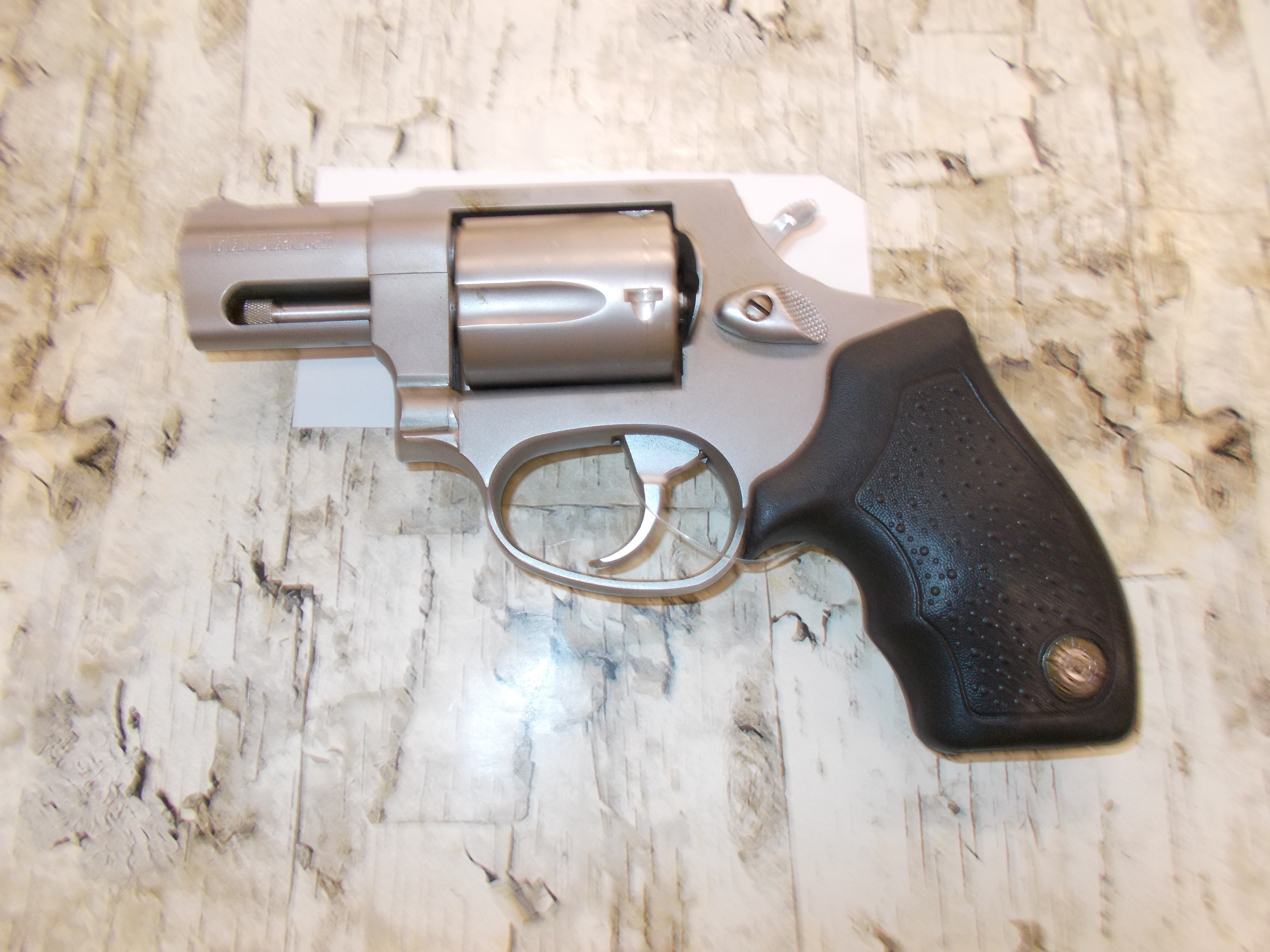TAURUS INT. MODEL 85 MATTE STAINLESS FINISH 5-SHOT CYL. 2" BBL .38 SPL-img-0