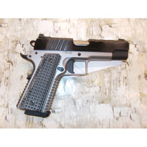 SPRINGFIELD ARMORY 1911 EMISSARY CMND SILV/BLK SEMI AUTOMATIC 9MMW SOFT POUCH 2 MAGS