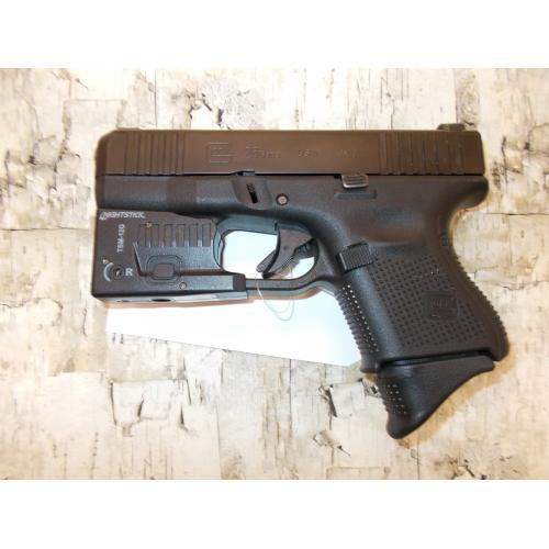 GLOCK G26 GEN5 BLACK DLC FINISH NIGHTSTICK LIGHT/LASER 3.43" BBL 9MM W/ FACTORY BOX (3) MAGS NIGHT SIGHTS