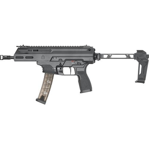 Springfield Armory KN9069BFSA Kuna 9mm Luger 30+1 6.12" Black Melonite Steel Barrel, M-LOK Handguard, Black Hardcoat Anodize Aluminum/Polymer Picatinny Rail Receiver, Black Strike Industries Brace, AR Style Grip