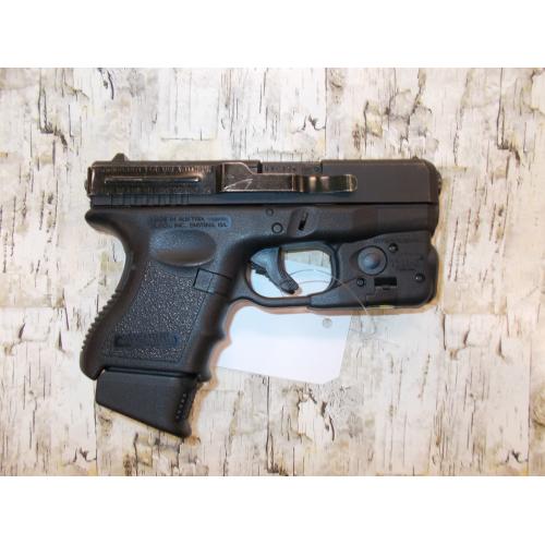 GLOCK G27 BLK SEMI AUTOMATIC .40S+W NO BOX + 3 MAGS + TLR6