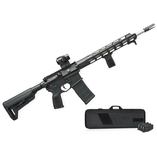 SIG SAUER M400 TREAD V2 TACPAC BLACK FINISH M-LOK STAINLESS 16" BBL 5.56 W/ SAVIOR BAG ROMEO5 OPTIC & (3) MAGS INCLUDED