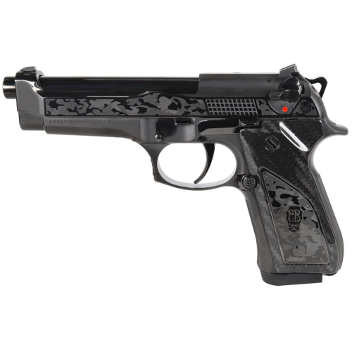 BERETTA 92FS FUSION SCORPION CUSTOM LASER ENGRAVED DLC FINISHED (2) 10-RD 4.9" BBL 9MM