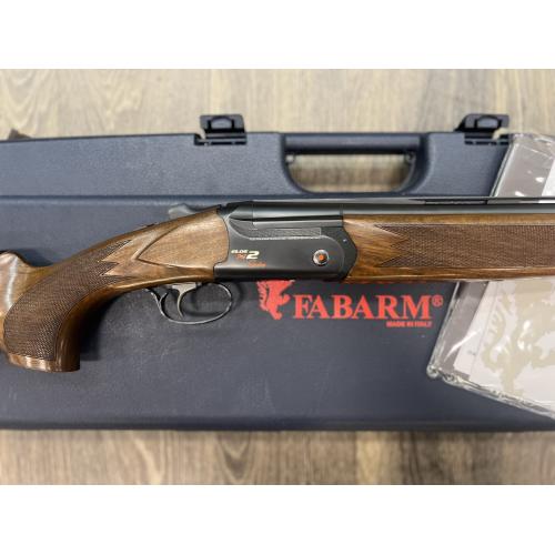 FABARM ELOS N2 SPORTING BLUED FINISH ADJ. WALNUT STOCK 30" BBL 12GA W/ ORIGINAL CASE (4) CHOKES & WRENCH