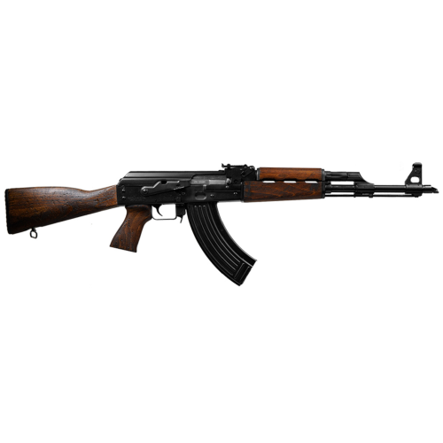 Zastava M70, Semi-automatic, 7.62X39, 16.3 Chrome lined Barrel, Matte Finish, Black, Walnut Battle Worn Stock Set, 30 Rounds, 1 Magazine ZR7762FL