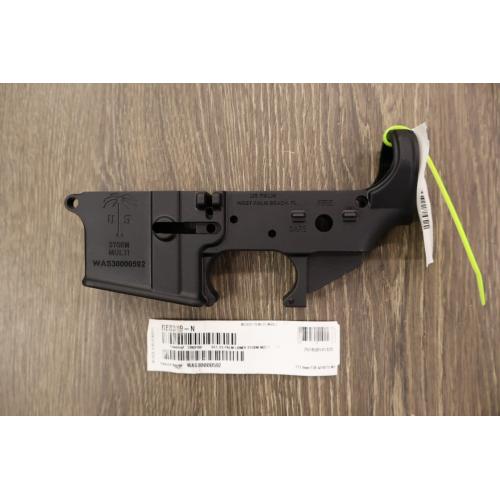 US PALM STORM STRIPPED LOWER RECEIVER BLACK FINISH MULTI CAL.