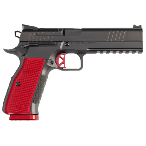 DAN WESSON DWX FULL OPTICS READY BLACK DLC RAIL NIGHT SIGHTS 4.95" BBL 9MM FACTORY DEMO MODEL EXCELLENT CONDITION