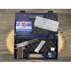 COLT 1911 CUSTOM GOVERNMENT ELCEN BRIGHT STAINLESS FINISH 5