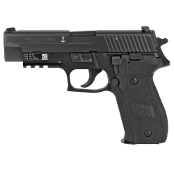 Sig Sauer MK25-10 P226 MK25 9mm Luger 4.40 10+1 Black Hardcoat Anodized Aluminum Frame with Rail Black Nitron Stainless Steel with Engraved US Navy Anchor Slide Black Polymer Grip