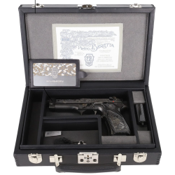 BERETTA 92FS FUSION SCORPION CUSTOM LASER ENGRAVED DLC FINISHED (2) 15-RD 4.9