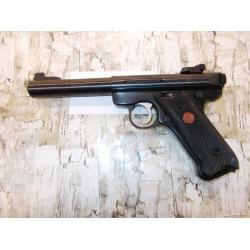 RUGER MARK III TARGET BLUED FINISH ADJ. REAR SIGHT 5.5