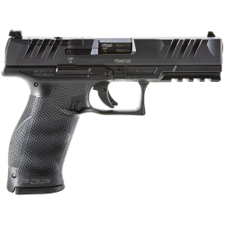 Walther Arms 2858134 PDP Optic Ready 9mm Luger Caliber with 5 Barrel, 10+1 Capacity, Black Finish Picatinny Rail Frame, Serrated/Optic Cut Black Steel Slide & Performance Duty Textured Polymer Grip