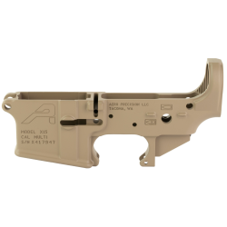 Aero Precision APAR501302C Gen 2 Receiver Multi-Caliber Flat Dark Earth Cerakote Finish 7075-T6 Aluminum Material with Mil-Spec Dimensions for AR-15