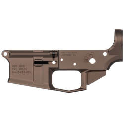 AERO PRECISION AR15 STRIPPED LOWER RECEIVER, GEN 2 WITH TRIGGER GUARD - KODIAK BROWN ANODIZED - APAR501204C