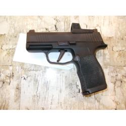 SIG SAUER P365X OPTICS READY BLACK FINISH W/ ROMEOZERO ELITE RED DOT SUPPRESSOR HEIGHT NIGHT SIGHTS 3.1