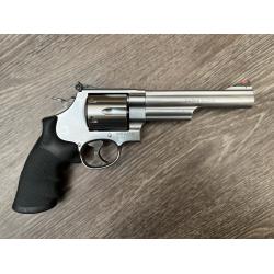 S&W MODEL 629-6 STAINLESS FINISH ADJ. SIGHTS RUBBER GRIPS 6