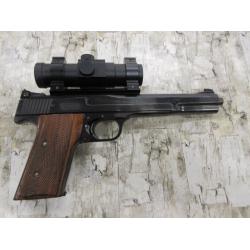 S&W MODEL 41 (EARLY MODEL) BLUED FINISH REAR COCKING INDICATOR ADJ. SIGHT 7