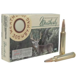 WEATHERBY SELECT PLUS 300 WEATHERBY MAG 180 GRAIN NORMA SPITZER RIFLE AMMO, 20/BOX - G300180SR