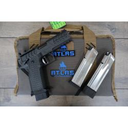 ATLAS NYX V3 HC1911 BLACK DLC FINISH FLAT MEDIUM BLACK SUB 2LB TRIGGER 4.25