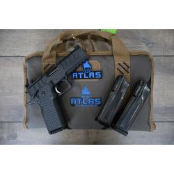 ATLAS EOS V2 HC1911 BLACK DLC FINISH FLAT MEDIUM BLACK SUB 2LB TRIGGER PORTED 4.25