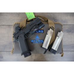 ATLAS ARTEMIS RDS V2 HC1911 BLACK DLC FINISH FLAT MEDIUM BLACK SUB 2LB TRIGGER SIGHTBLOCK 4.6