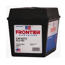 Hornady Frontier XM193 5.56 NATO 55 Grain FMJ Ammo Can, 150 Rds - FR602