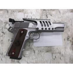 SPRINGFIELD ARMORY 1911-A1 STAINLESS HARDBALL W/ MOUNT 5