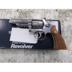 S&W MODEL 67 STAINLESS FINISH ADJ. SIGHTS WALNUT GRIPS 4