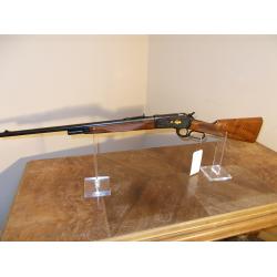 WINCHESTER (MIROKU-JAPAN) MODEL 1886 EXTRA LIGHT RIFLE ENGRAVED BLUE RECEIVER GOLD INLAY DELUXE WALNUT STOCK 22