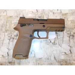 SIG SAUER P320 M18 CARRY OPTICS READY FDE FINISH NIGHT SIGHTS 3.8