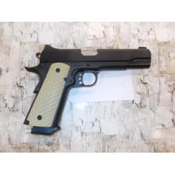 KIMBER 1911 CUSTOM LW BLACK FINISH WARRIOR GRIPS 5
