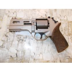 CHIAPPA FIREARMS RHINO 40DS CHROME FINISH DA/SA ADJ. SIGHT FIBER FRONT 4