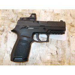 SIG SAUER P320 COMPACT OPTICS READY BLACK MANUAL SAFETY ROMEO1 RED DOT 4