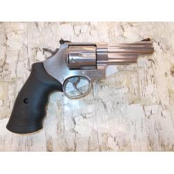 S&W MODEL 629 STAINLESS FINISH ADJ. REAR SIGHT RUBBER GRIP 4