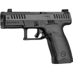 CZ USA P-10 C COMPACT COMP OR OPTICS READY BLACK NITRIDE PORTED 4