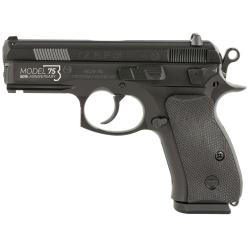 CZ USA 75 P01 50TH ANNIVERSARY BLACK POLYCOAT RAIL DECOCKER 3.75