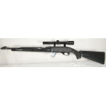 REMINGTON NYLON 77 SENECA GREEN SYNTHETIC STOCK W /SCOPE .22LR  NO BOX