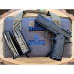 ATLAS ARES COMMANDER DLC FINISH ALUMINUM (3) DLC MAGS PORTED 4.25" BBL 9MM