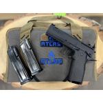 ATLAS ARES COMMANDER DLC FINISH ALUMINUM (3) DLC MAGS PORTED 4.25" BBL 9MM