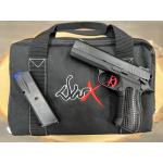 DAN WESSON DWX COMPACT BLACK ALUMINUM FRAME NIGHT SIGHTS 4" BBL 9MM (W/ FACTORY BOX SKU 92102 2-10RND MAGS)