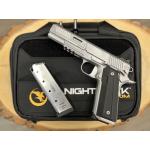 NIGHTHAWK 1911 AGENT2 GOVERNMENT RECON STAINLESS FINISH UPGRADE 5" BBL .45 ACP