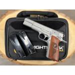 NIGHTHAWK CUSTOM SPRINGFIELD SA-35 HI POWER SILVER CERAKOTE FINISH 4.7" BBL 9 MM