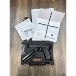 CZ 75 SP-01 ACCU SHADOW CUSTOM SHOP BLACK FINISH MANUAL SAFETY 4.6" BBL 9MM W/ FACTORY BOX 