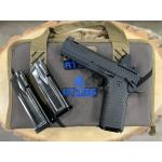 ATLAS ARES COMMANDER DLC FINISH ALUMINUM (3) DLC MAGS PORTED 4.25" BBL 9MM