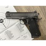 NIGHTHAWK 1911 VICE PRESIDENT IOS SMOKED NITRIDE FINISH AMBI-SAFETY ROSE GOLD FLUTED 4.25" BBL 9MM