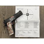 NIGHTHAWK 1911 LADY HAWK 2.0 IOS COMMANDER DLC FINISH W/ ROSE GOLD CONTROLS POLISHED FLATS 4.25" BBL .45ACP