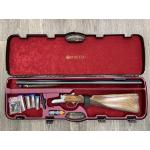 BERETTA 486 PARALELLO SXS ENGRAVED SILVER RECEIVER STRAIGHT WALNUT STOCK 28 BERETTA 486 PARALELLO SXS ENGRAVED SILVER RECEIVER STRAIGHT WALNUT STOCK 28